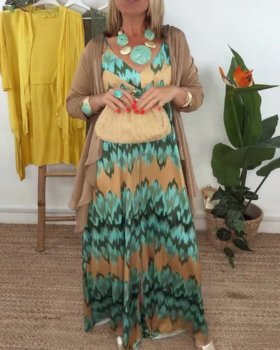 Setzen Mode Hosenträger Kleid Und Sonnenschutzmantel