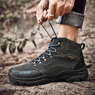 Winterschuhe Herren | Hoher Schnitt Outdoor Stiefel Mit Schnürung