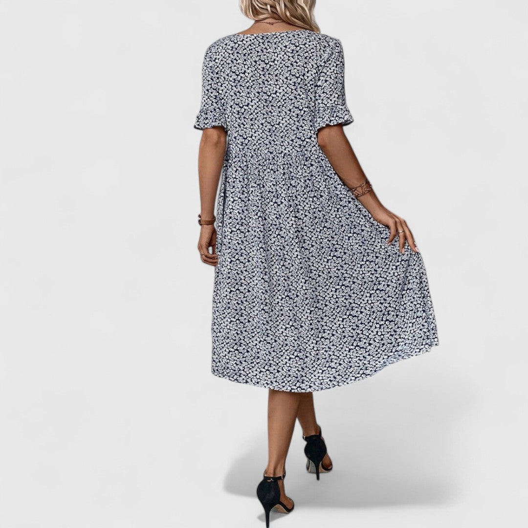 Carla | Frühlingsblüten-Kleid