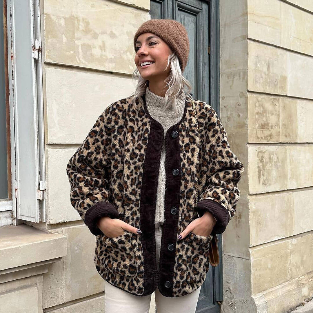NOEMI I LEOPARDENJACKE