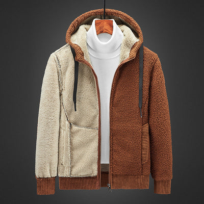 Stilvolle Kuschel-Winterjacke für Herren