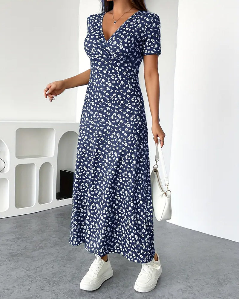 Kleid Sexy Elegant Bedruckt