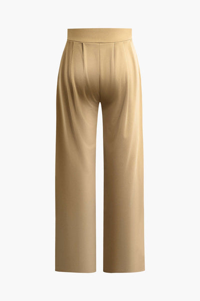 Luna | Elegantes Zweiteiler-Set mit Crop-Top & Palazzo-Hose