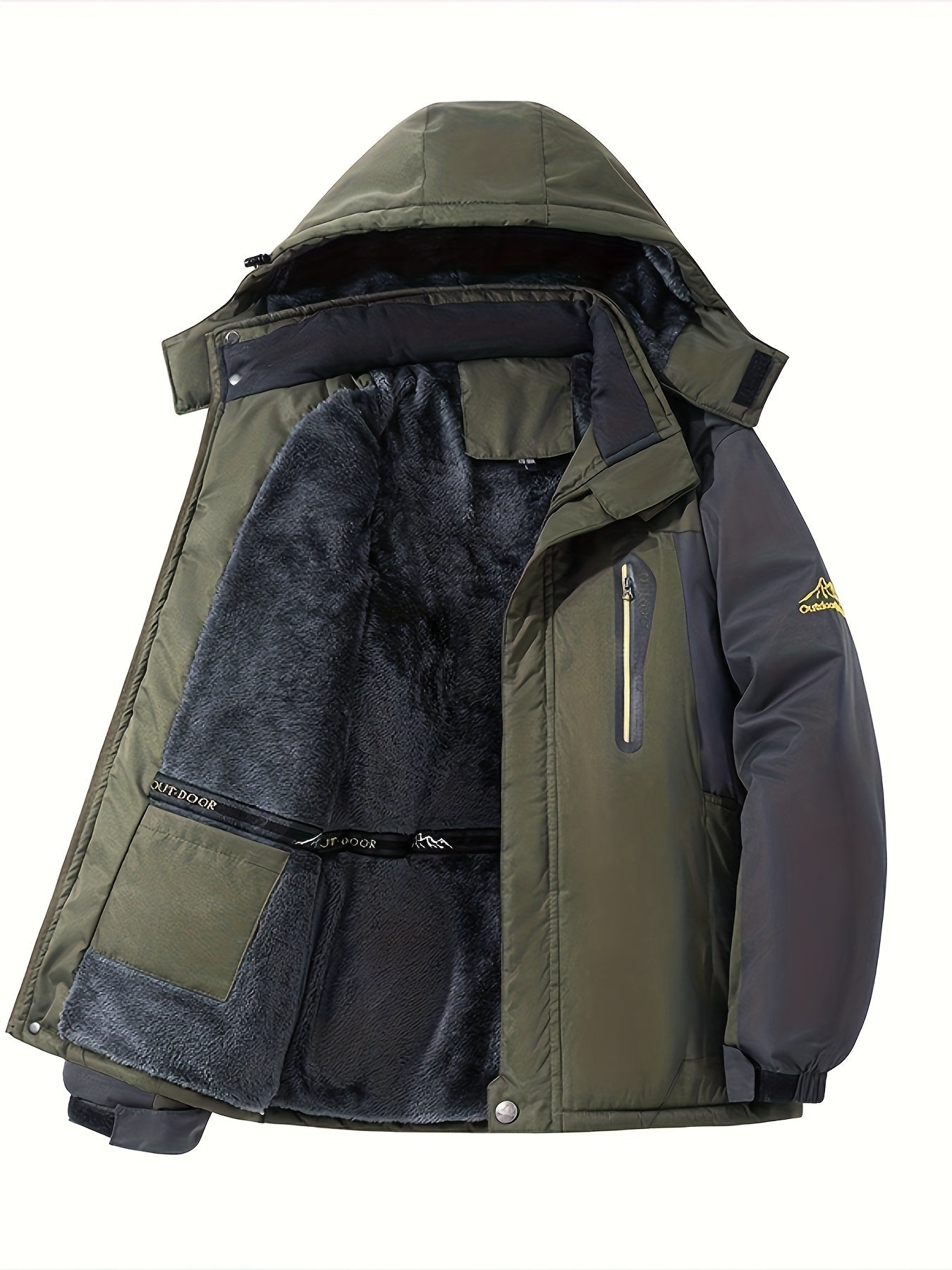 Warme Wasserdichte Winterjacke für Männer