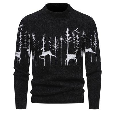 Festlicher Herrenpullover mit Weihnachtsdesign – Stilvoll und Bequem für die Feiertage