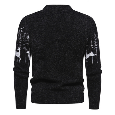 Festlicher Herrenpullover mit Weihnachtsdesign – Stilvoll und Bequem für die Feiertage