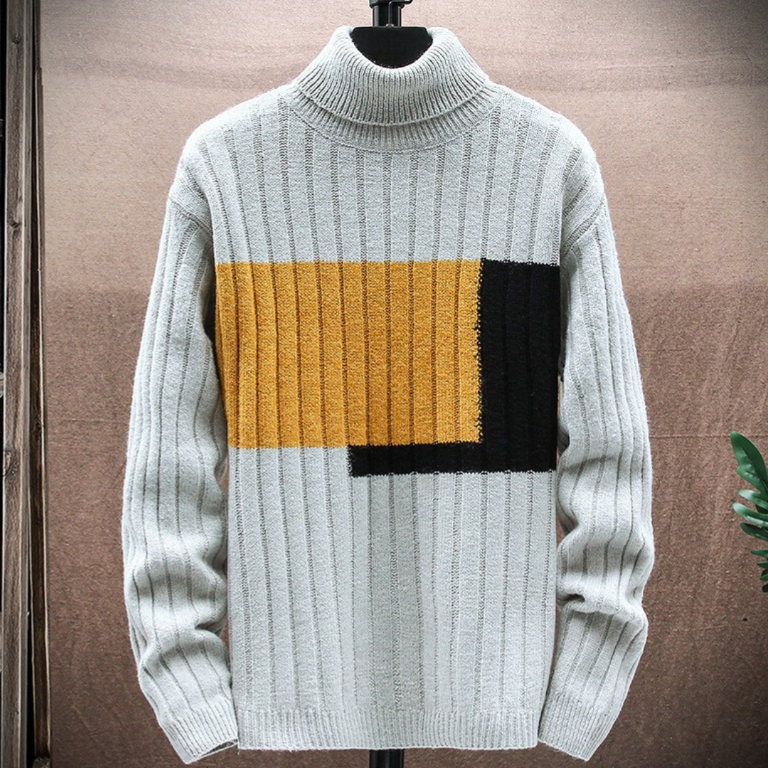 Warme Moderne Rollkragenpullover für Männer