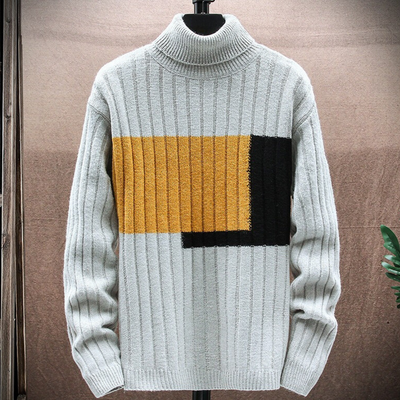 Warme Moderne Rollkragenpullover für Männer