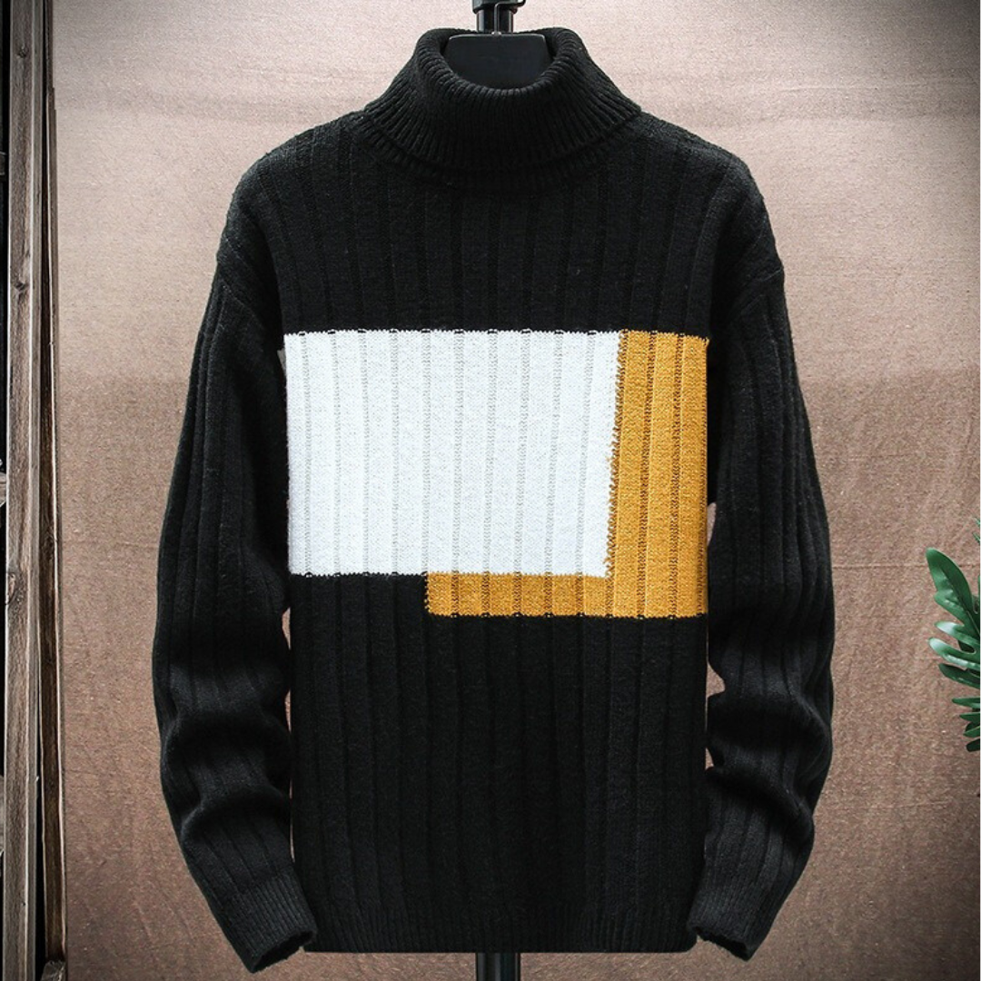 Warme Moderne Rollkragenpullover für Männer