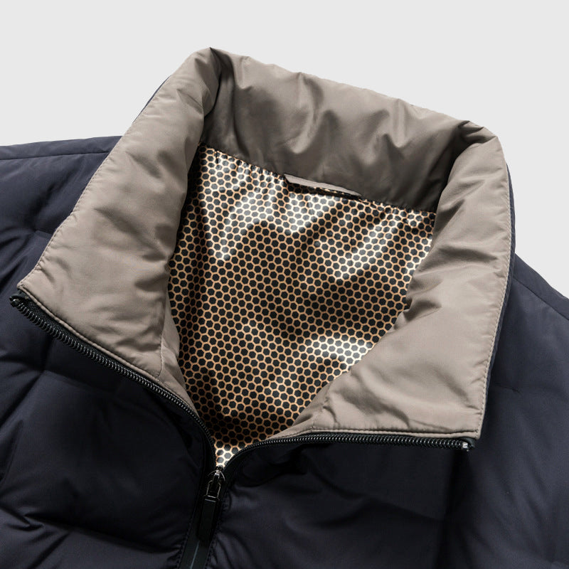Modische Puffer-Winterjacke für Männer