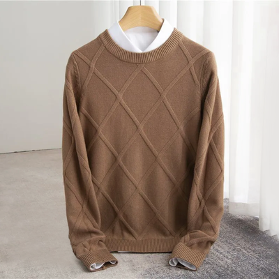Klassische Langarm-Winterpullover für Herren