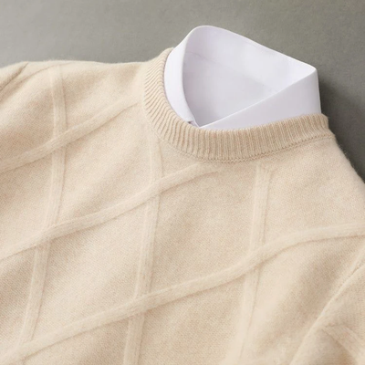 Klassische Langarm-Winterpullover für Herren