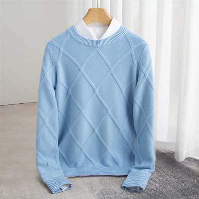 Klassische Langarm-Winterpullover für Herren