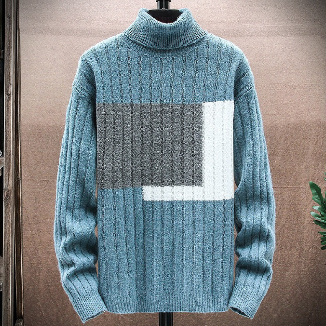 Warme Moderne Rollkragenpullover für Männer