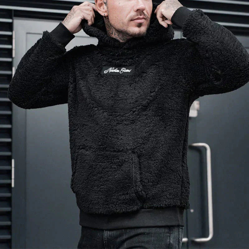Gemütlicher und stilvoller Herren-Hoodie für warmen Komfort