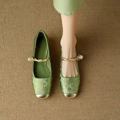 MARENNA | ELEGANTE FLACHE SCHUHE IM VINTAGE-LOOK