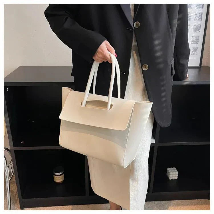 Luxuriöse Vegane Leder Tote Bag – Damen Shopper Handtasche