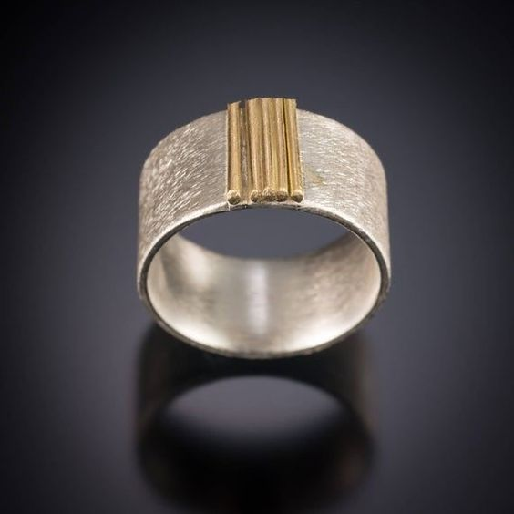 Vintage-Ring aus feinem Goldplattierung