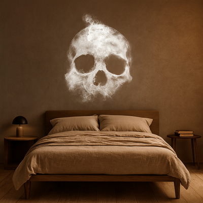 SpectraGlow Halloween Projektorlampe – USB LED Licht für Innenräume