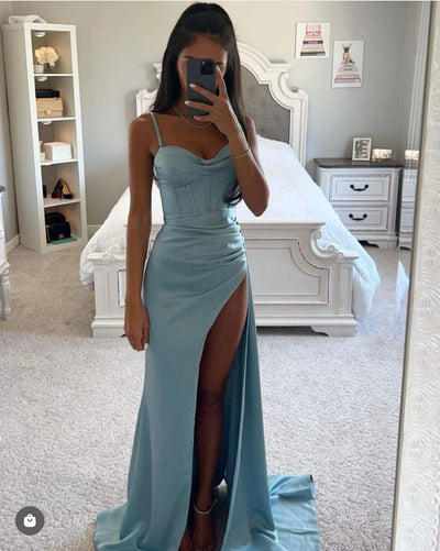 Tifanny - Abendkleid aus Satin für glamouröse Abende