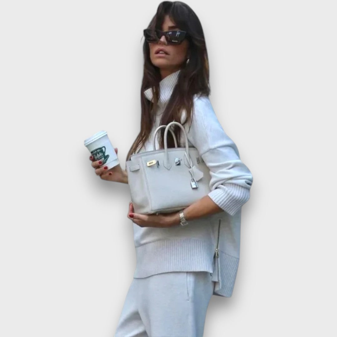 Cynora – Rollkragen-Strickset