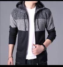 Schlichte Strickjacke für Herren