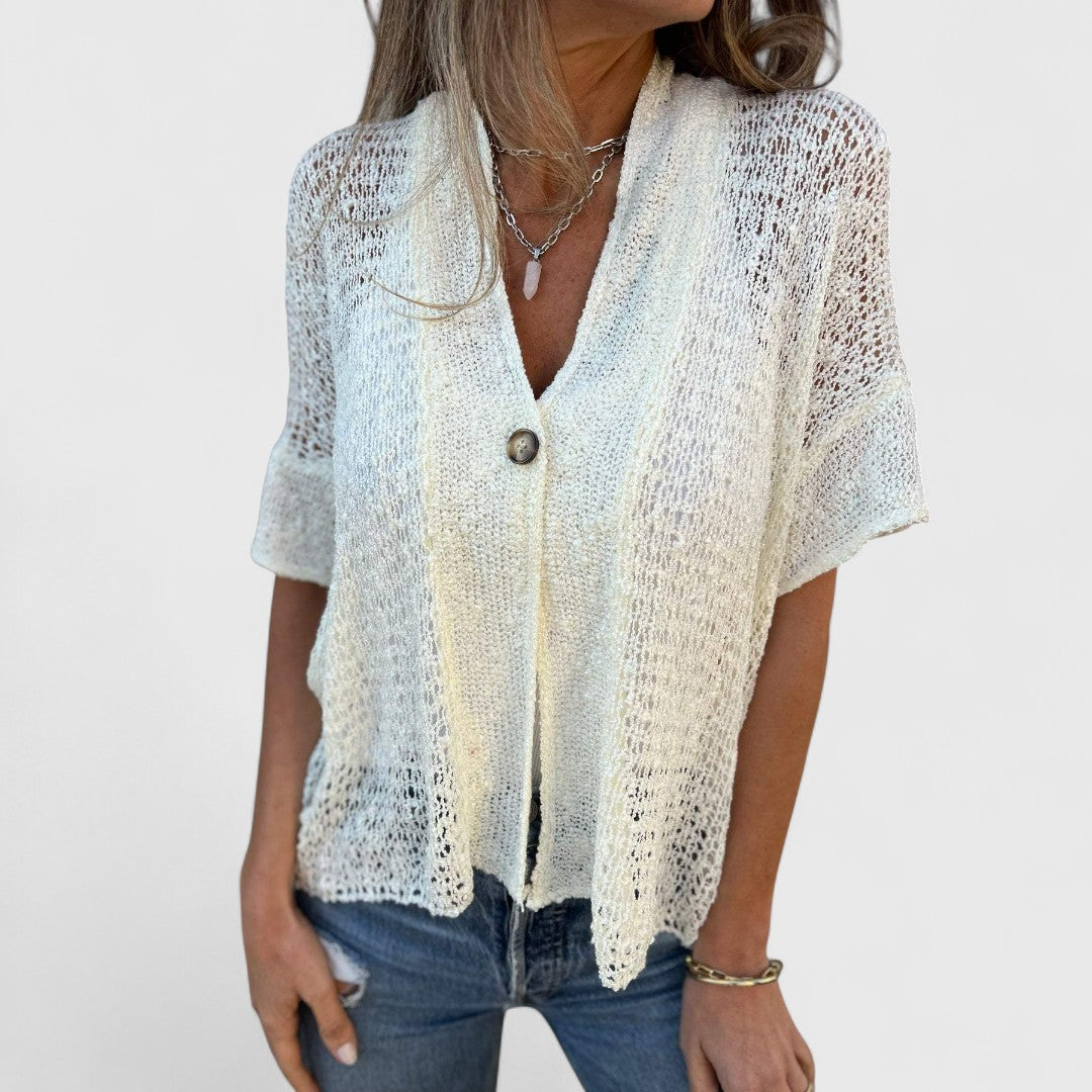 Rica | Handgefertigte, atmungsaktive Bluse