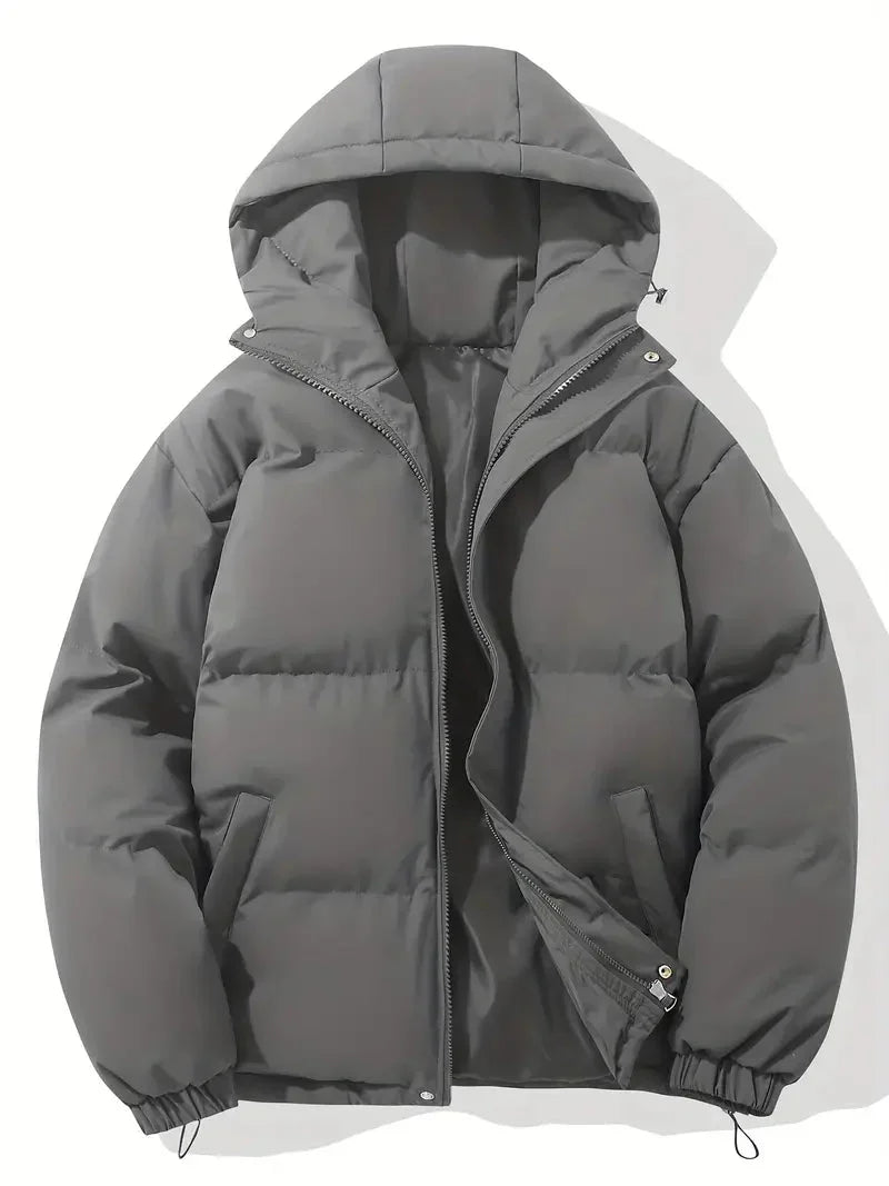Klassische Kapuzenjacke für kalte Tage – Warm und Stilvoll