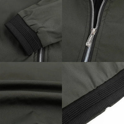 Klassische Piloten-Bomberjacke für modernen Stil