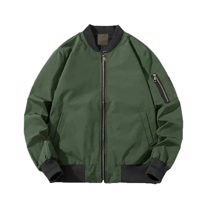 Klassische Piloten-Bomberjacke für modernen Stil