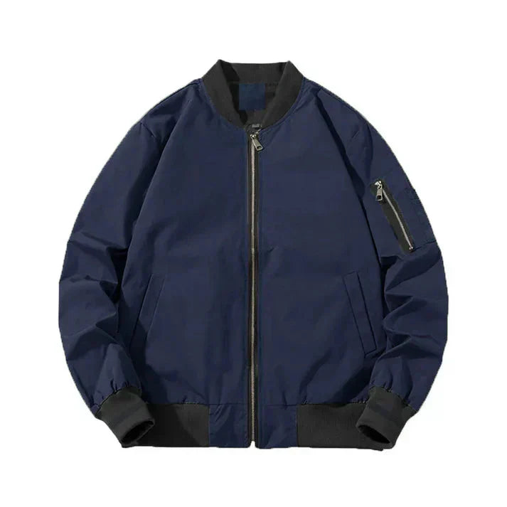 Klassische Piloten-Bomberjacke für modernen Stil
