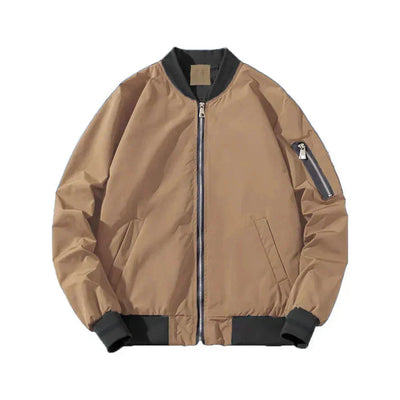 Klassische Piloten-Bomberjacke für modernen Stil