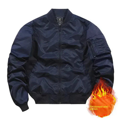 Klassische Piloten-Bomberjacke für stilbewusste Frauen