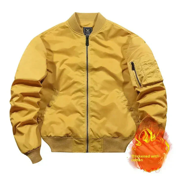 Klassische Piloten-Bomberjacke für stilbewusste Frauen