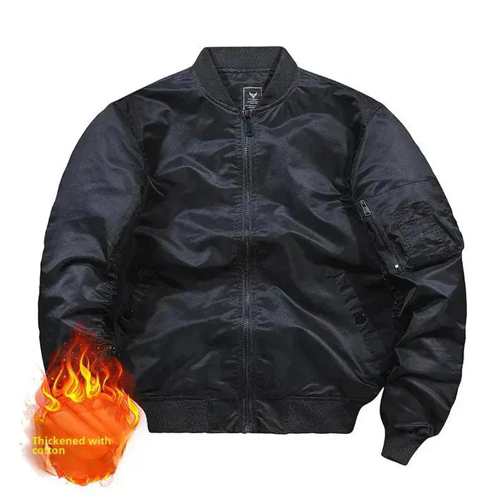 Klassische Piloten-Bomberjacke für stilbewusste Frauen