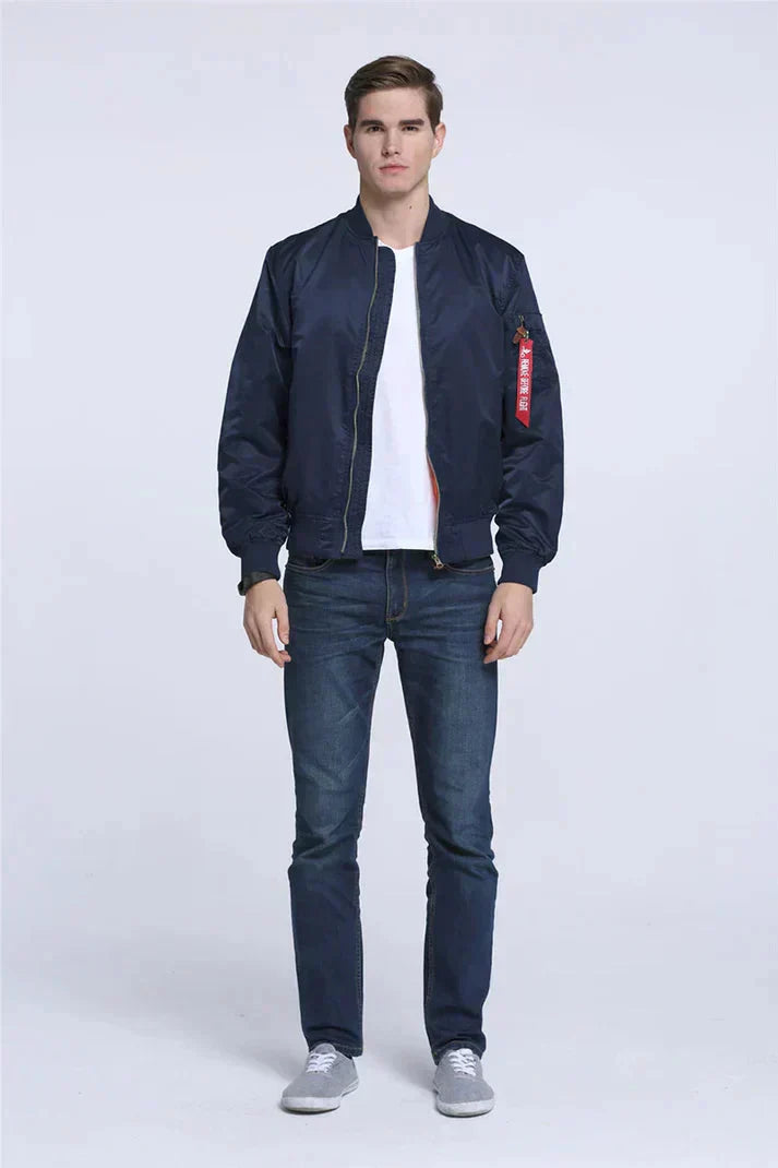 Klassische Piloten-Bomberjacke für stilvolle Looks