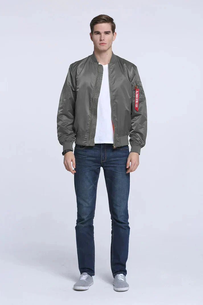 Klassische Piloten-Bomberjacke für stilvolle Looks