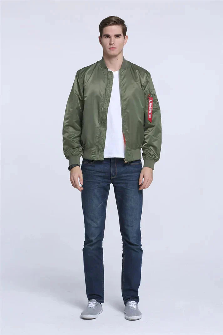 Klassische Piloten-Bomberjacke für stilvolle Looks