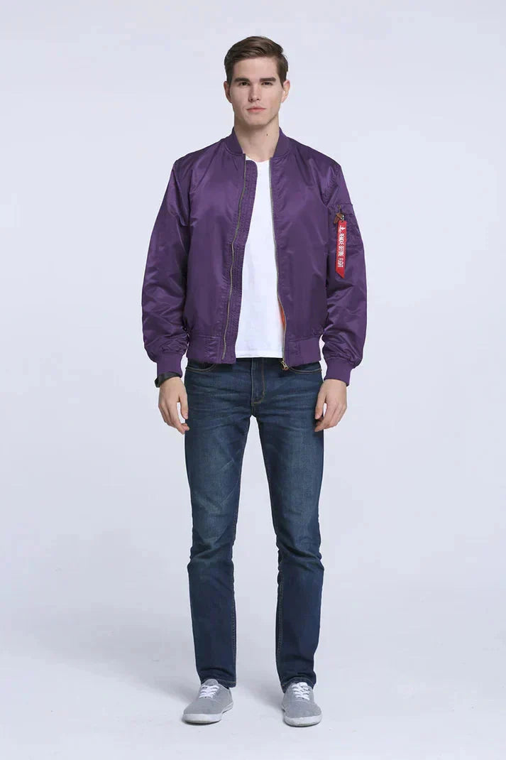 Klassische Piloten-Bomberjacke für stilvolle Looks