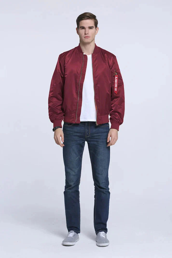 Klassische Piloten-Bomberjacke für stilvolle Looks