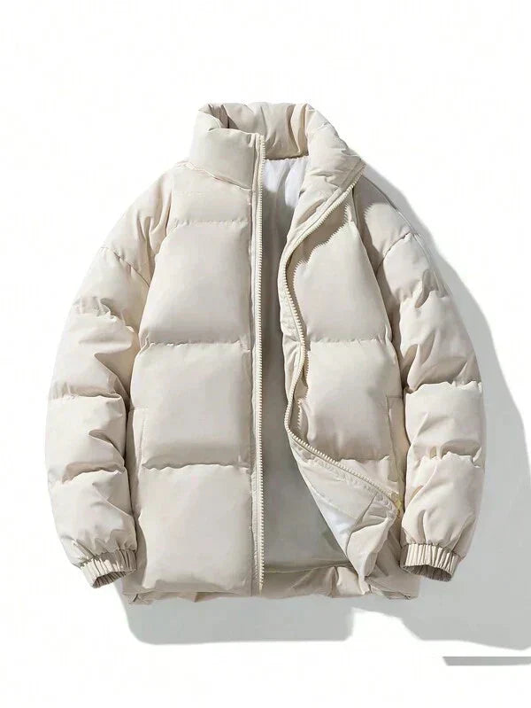 Klassische und warme Winterjacke für stilvolle Herren