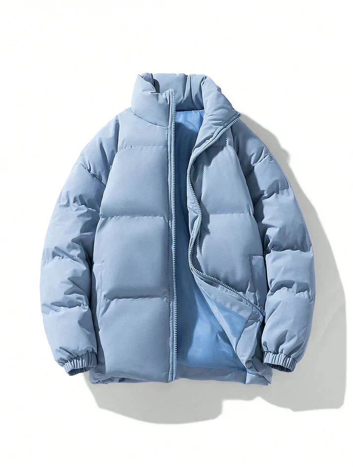 Klassische und warme Winterjacke für stilvolle Herren