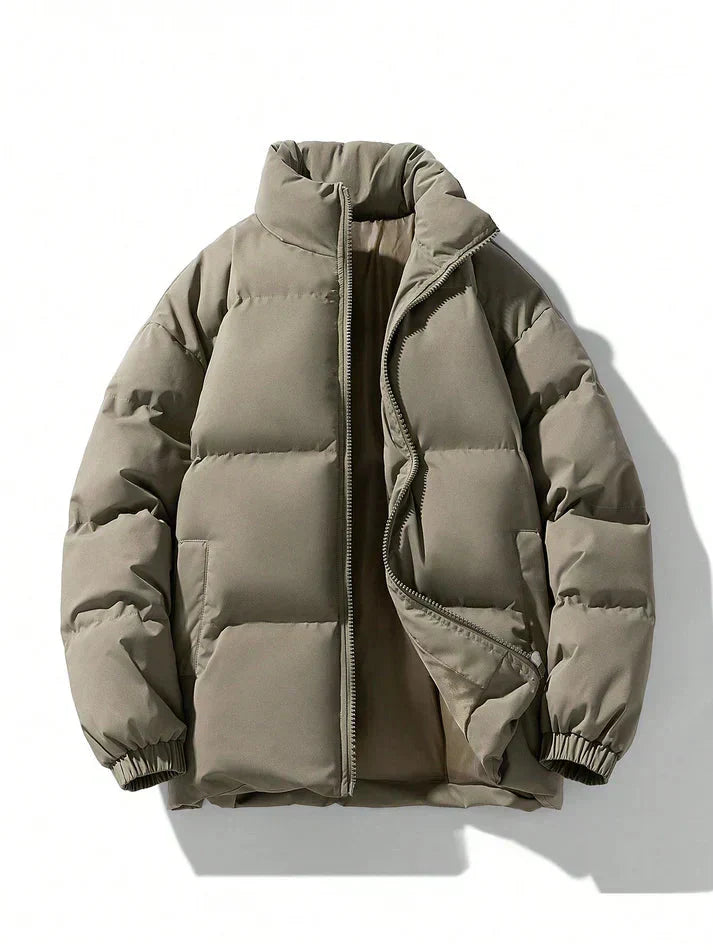 Klassische und warme Winterjacke für stilvolle Herren