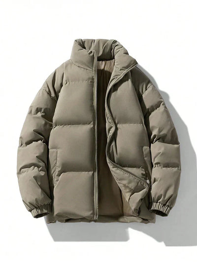 Klassische und warme Winterjacke für stilvolle Herren