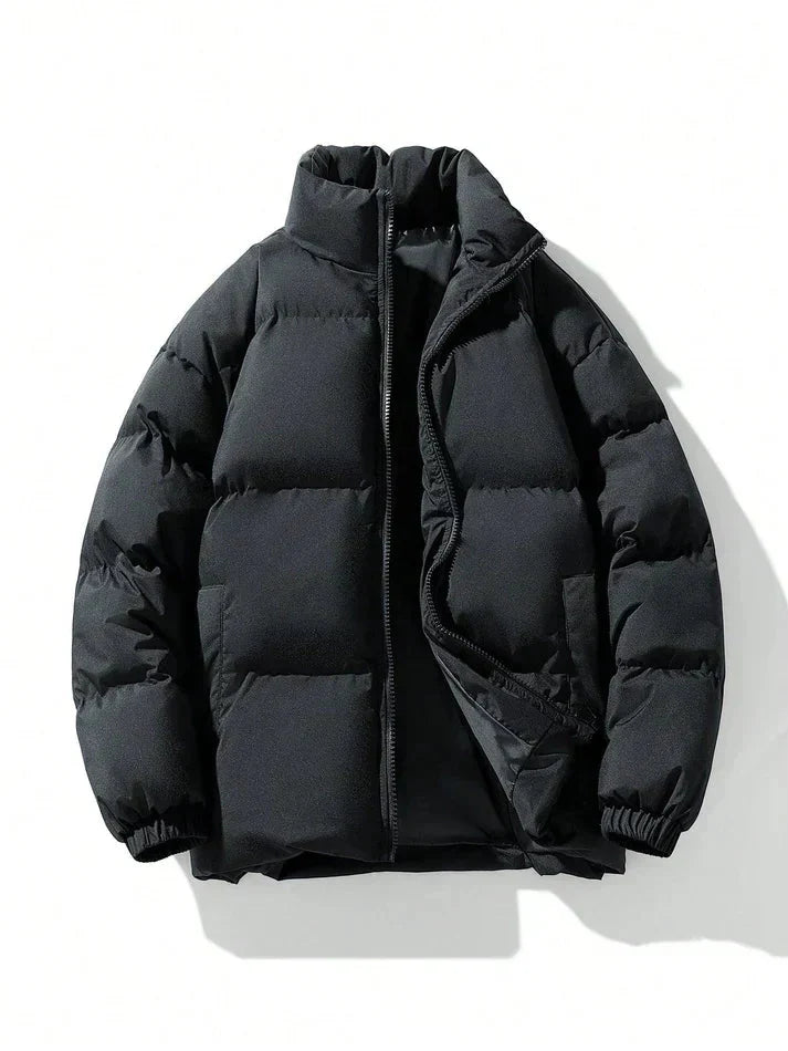 Klassische und warme Winterjacke für stilvolle Herren