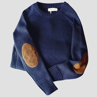 Klassischer, warmer Herrenpullover für alpine Abenteuer