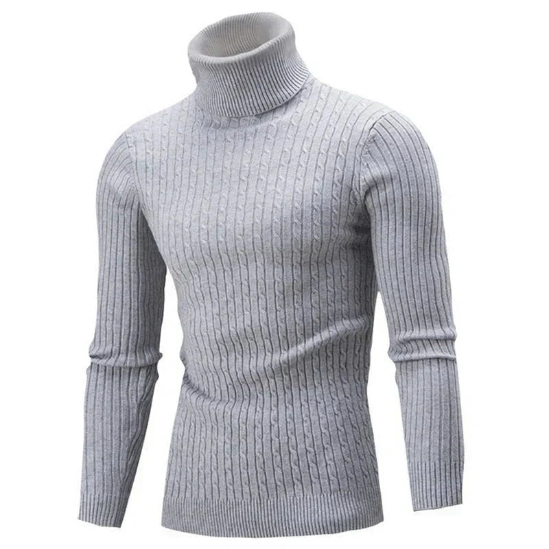 Kuscheliger Rollkragenpullover für Herren – Stilvoll & Warm für den Winter