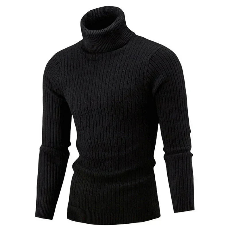 Kuscheliger Rollkragenpullover für Herren – Stilvoll & Warm für den Winter