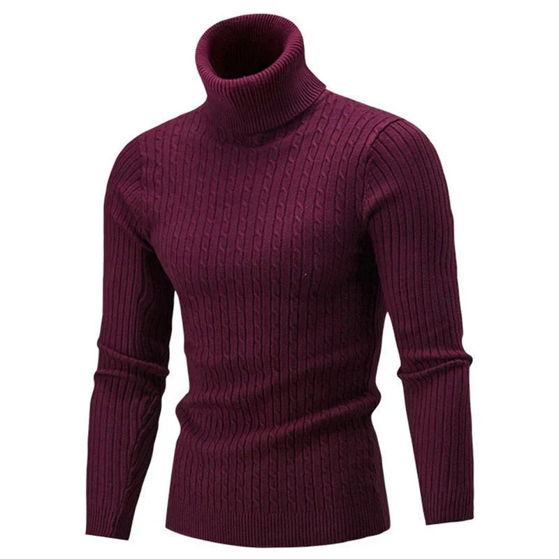 Kuscheliger Rollkragenpullover für Herren – Stilvoll & Warm für den Winter
