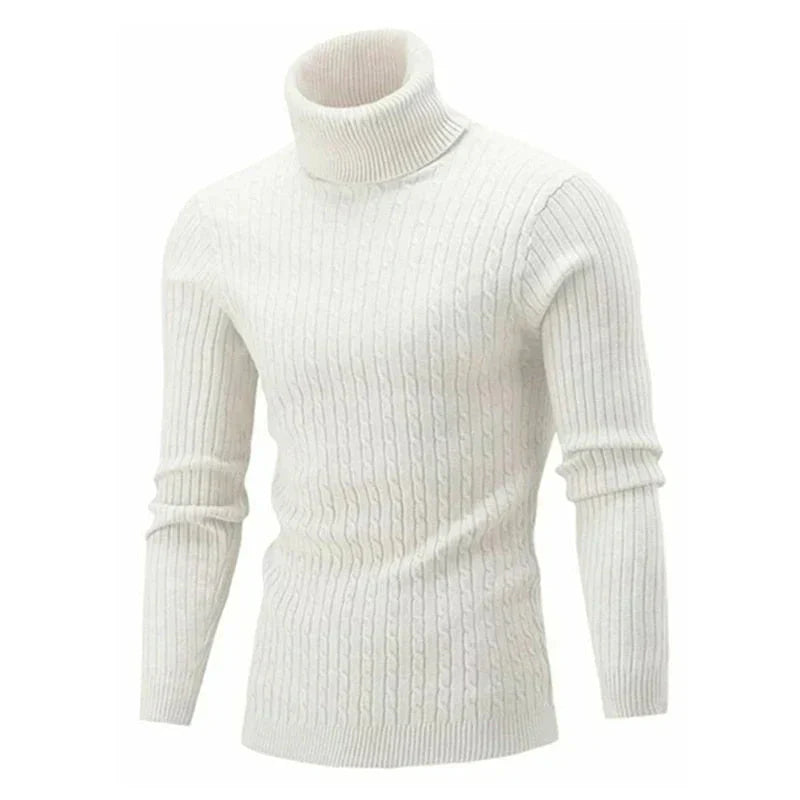 Kuscheliger Rollkragenpullover für Herren – Stilvoll & Warm für den Winter